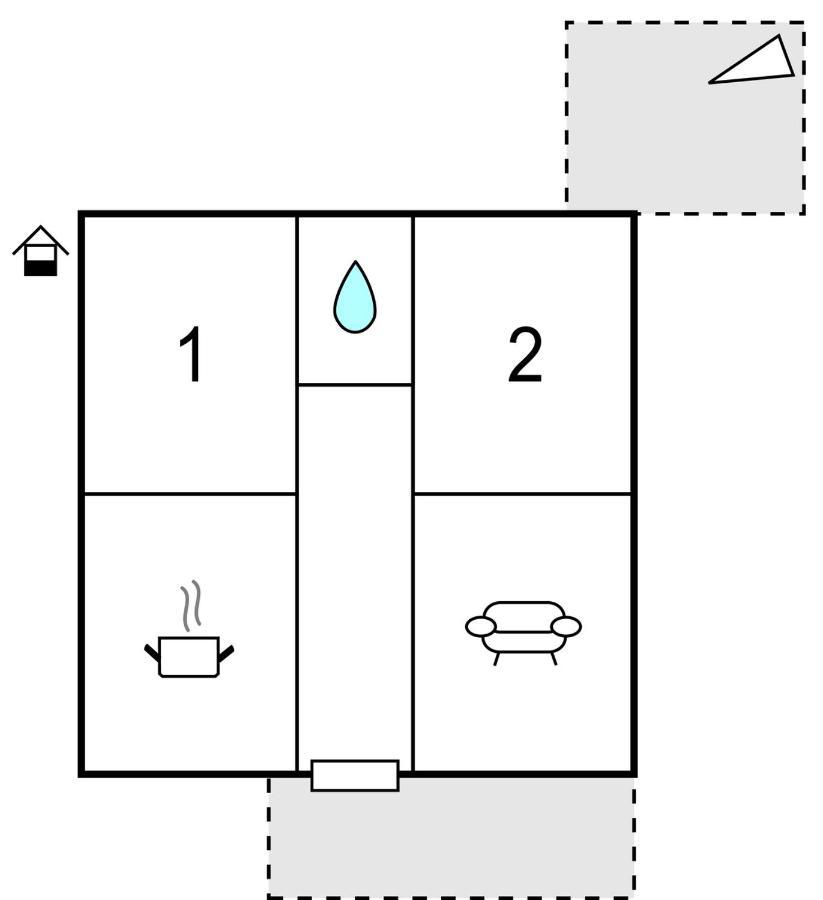 Awesome Home In Zaglav With Wifi Экстерьер фото